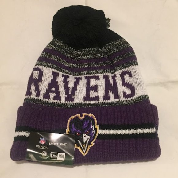 Baltimore Ravens Beanie Hat - Picture 1 of 2